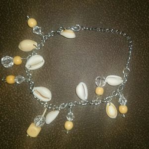 SEA Shell Bracelet good for Wrist or Ankle wear